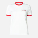 Ganni Women's Logo T-Shirt - White