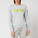 Armani Exchange Women's Logo Sweatshirt - Light Grey Marl