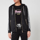 Armani Exchange Women's Full Zip Taping Hoodie - Black