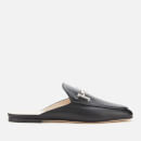 Tod's Women's Leather Slide Loafers - Black