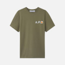 A.P.C. X Carhartt Men's Fire H T-Shirt - Khaki