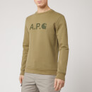 A.P.C. X Carhartt Men's Ice H Sweatshirt - Khaki