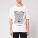 Emporio Armani Men's Large Photo Logo T-Shirt - White