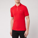 Emporio Armani Men's Tipped Polo Shirt - Red