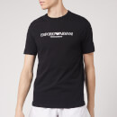 Emporio Armani Men's Large Logo T-Shirt - Black