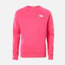 The North Face Men's Raglan Redbox Crew Neck Sweatshirt - Mr. Pink