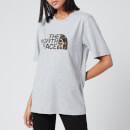 The North Face Women's Bf Easy T-Shirt - TNF Light Grey Heather