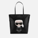 Karl Lagerfeld Women's K/Ikonik Soft Tote Bag - Black