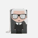 Karl Lagerfeld Women's K/Ikonik Karl Minaudiere - Black
