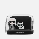 Karl Lagerfeld Women's K/Ikonik Transparent Pouch - Transparent