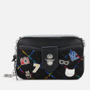 Karl Lagerfeld Women's K/Studio Tweed Camera Bag - Black Multi