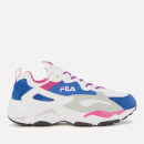 FILA Women's Ray Tracer Trainers - Amparo Blue/Magenta/White