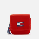 Tommy Jeans Women's Heritage Flap Nylon Cross Body Bag - Racing Red