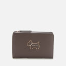 Radley Women's Heritage Dog Outline Medium Bifold Purse - Dark Grey