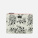 Radley Women's Leopard Oilskin Medium Tech Pouch - Light Grey