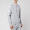 Tommy Sport Men's Fleece Tape Crew Neck Sweatshirt - Grey Heather