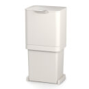 Joseph Joseph Totem Pop 60-Litre Waste Bin - Stone