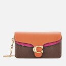 Coach Women's Colorblock Tabby Cross Body Bag - Dark Teak Multi