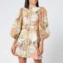 Zimmermann Women's Brightside A-Line Mini Dress - Batik Patch