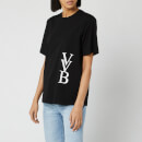 Victoria, Victoria Beckham Women's Raised Logo T-Shirt - Black