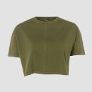 Crop Top Raw Training - Army Green - XS