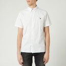 PS Paul Smith Men's Zebra Casual Fit Shirt - White