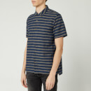 PS Paul Smith Men's Short Sleeve Casual Shirt - Dark Navy