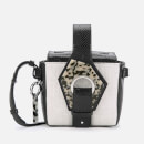Ganni Women's Leather Bucket Bag - Nature