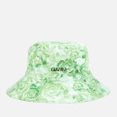 Ganni Women's Printed Bucket Hat - Island Green