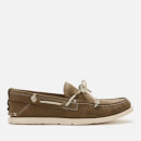 UGG Men's Beach Moc Slip-On Nubuck Boat Shoes - Moss Green
