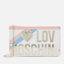 Love Moschino Women's Logo Stripe Shoulder Bag - Fantasy