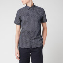 Ted Baker Men's Sortit Geo Print Shirt - Navy