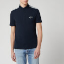 Armani Exchange Men's AX Logo Polo Shirt - Navy