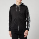 Armani Exchange Men's Tape Detail Hoodie - Black