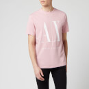 Armani Exchange Men's AX And Script Logo T-Shirt - Zephyr