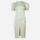 ROTATE Birger Christensen Women's Katarina Dress - Turkish Sea