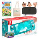 Nintendo Switch Lite (Turquoise) Animal Crossing: New Horizons Pack