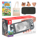 Nintendo Switch Lite (Grey) Animal Crossing: New Horizons Pack