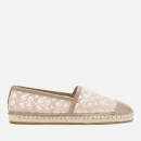 Coach Women's Cleo Signature Mesh Espadrilles - Mushroom