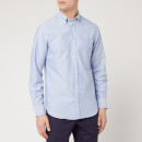 Officine Generale Men's Button Down Oxford Shirt - Blue