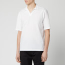 Officine Generale Men's Yann Popover Polo Shirt - White