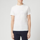 Officine Generale Men's Study 01 Print T-Shirt - White/Klein