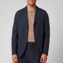 Officine Generale Men's Armie Light Poplin Blazer - Navy