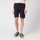 Officine Generale Men's Phil Seersucker Shorts - Navy