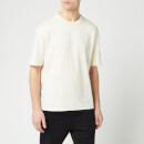 AMI Men's Logo T-Shirt - Ecru