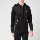 True Religion Men's Hooded Zip Jacket - Black