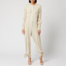 Isabel Marant Women's Tacaia Silk Bourette Overalls - Ecru