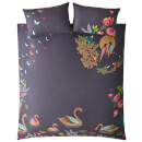 Sara Miller Swan Duvet Set - Grey