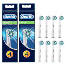 CrossAction Opzetborstels, Verpakking 8-Pak