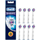 3D White Opzetborstels, Verpakking 8-Pak